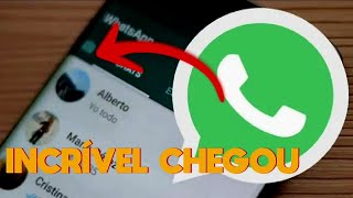 Nova Atualização do WhatsApp Incrível o que Chegou [upl. by Aicella226]