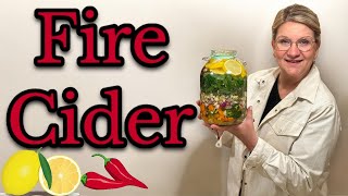 FIRE CIDER The Immune Tonic [upl. by Atir]