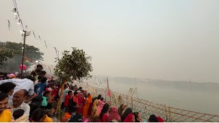 Bhai ne to apni mummy ki chudi pahan li  Chhath puja  Ghat [upl. by Heath]