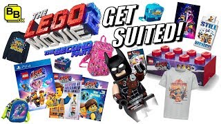 GET SUITED amp BOOTED LEGO MOVIE 2 GIFTS FAN STUFF amp MORE [upl. by Gerianne721]