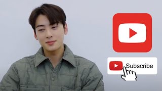 ASTRO’s Cha Eunwoo Opens His Own YouTube Channel — Here’s How The Name Was Decided Upon [upl. by Saticilef542]