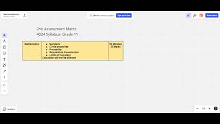 Assessment Syllabus Maths 4024 [upl. by Soren]