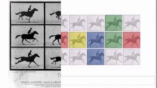 Eadweard J Muybridge´s 182nd Birthday  Google Doodle [upl. by Keelia655]