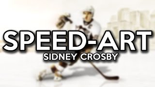 NHL Wallpaper Speed Arts  Sidney Crosby [upl. by Alegna]