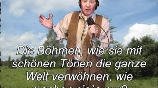 Aus Böhmen kommt die Musik  Motto  Sing mit Singen macht Frohsinn amp gute Laune [upl. by Haleemaj645]