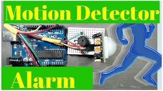 How to make a motion detector alarm using pir sensor [upl. by Parette]