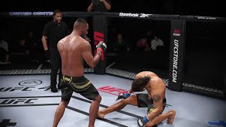 VICTOR BELFORT VS JAMAHAL HILL [upl. by Queridas]