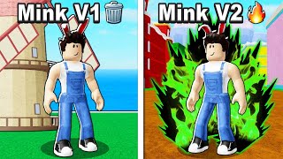 How to get Mink V2 on Blox Fruits  Roblox [upl. by Etnoled]