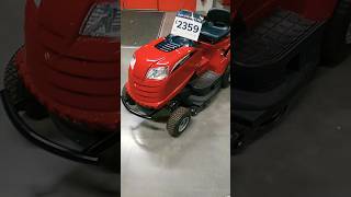 Ride on lawnmower  BampQ shopping UK 🇬🇧 [upl. by Esirrehc134]