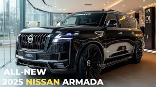 2025 Nissan Armada Conquer Any Terrain in Style [upl. by Hatnamas310]