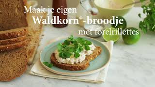 Waldkorn®broodje met forelrillettes [upl. by Anerys]