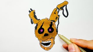 How to Draw Burntrap FNAF [upl. by Laetitia]