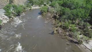 Kernville California Kern River Snow melt Home of Whiskey Flat Days [upl. by Ivel]