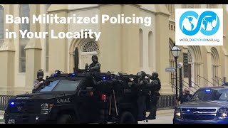 Webinar How to Demilitarize Police [upl. by Asilim]