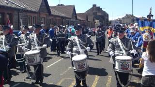 Saltcoats Protestant Boys annual parade 2013 [upl. by Enohsal]