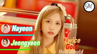 How would twice sing gold from itzy line distribution [upl. by Aicilic]