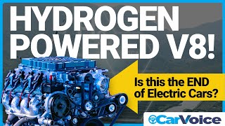 Will Hydrogen Fuel Engines END Electric Cars Hydrogen powered V8 [upl. by Eneleuqcaj]