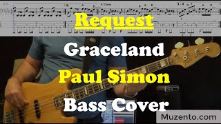 Graceland  Paul Simon  Bass Cover  Request [upl. by Eenwahs518]