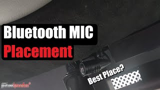 Bluetooth Microphone  Mic Installation and Placement  AnthonyJ350 [upl. by Gally455]