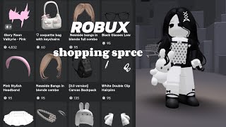 350 ROBUX SHOPPING SPREE 🛒 [upl. by Aierdna578]