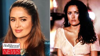 Salma Hayek Shares Traumatic Experience Shooting Desperado Love Scene  THR News [upl. by Ingold]