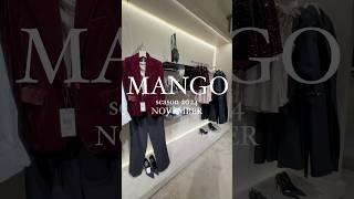 MANGO Autumn collection 2024 NOVEMBER [upl. by Ahsinert]