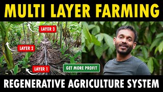 Organic Regenerative Agriculture and Sustainable Multi layer Farming System  Varanashi Farms [upl. by Zsa Zsa]