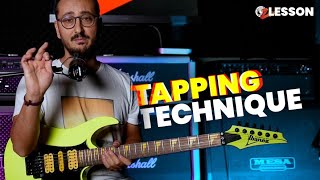 Tapping Technique Guitar Lesson [upl. by Ken276]