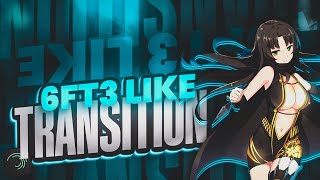 AMV Edit Tutorial  Learn Transition like 6 ft 3 Alight Motion  Mobile Editing [upl. by Comras]