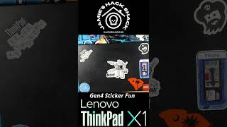 Old Ultrabook New Stickers stickers thinkpad thinkpadx1 [upl. by Efar]