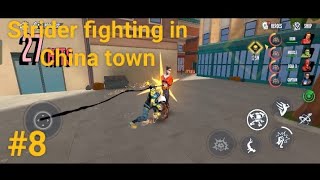 Strider fighting in china town in spider hero 3 ashtergameplay [upl. by Rowney]