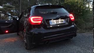 MERCEDES CLASSE A250 AMG sport sound exhaust [upl. by Ellimak]