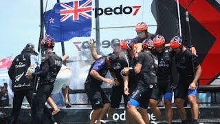 Team New Zealand win the Americas Cup [upl. by Rysler]