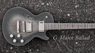 Guitar Backing Track Slow Ballad in G Major [upl. by Nawor]