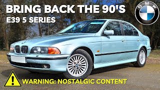 E39 BMW 5 Series  The ultimate car from the good old days [upl. by Eisdnil]