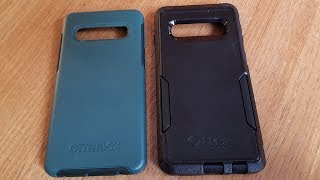 Galaxy S10 Otterbox Commuter vs Symmetry  Fliptronikscom [upl. by Dulla]