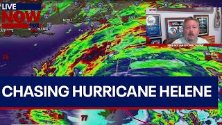 Hurricane Helene Mikes Weather Pages Mike Boylan gears up for storm chasing [upl. by Etyak363]