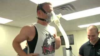 Exercise Physiologist Demonstrating VO2 Max Testing [upl. by Acir111]