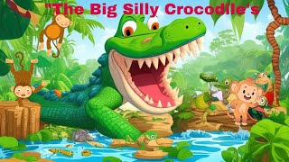 The Big Silly Crocodile  jungle book  story animation bedtime [upl. by Attenov]