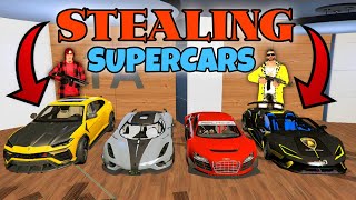 Stealing All quotSUPERCARSquot From quotMAZE BANK GARAGEquot in GTA 5 Sobrang Solid😲 [upl. by Neela710]