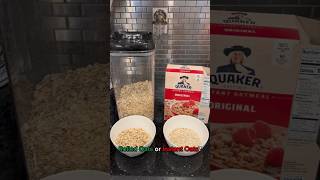 Rolled Oats vs Instant Oats [upl. by Belen971]