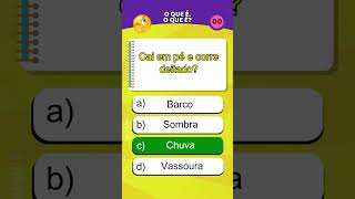 O que é o que é Charadas para você adivinhar quiz charadas [upl. by Datha]