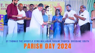 StThomas The Apostle Syro Malabar Forane Church  Brisbane South  Parish Day 2024 [upl. by Nofpets]