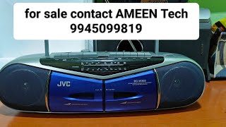 jvc RCW303 BRAND sold out CONTACT 9945099819 audiotape [upl. by Anatnom]