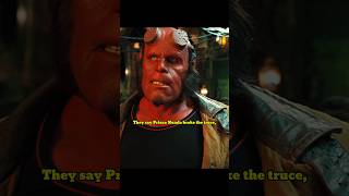 Youre absolutely sure about that huh hellboy ronperlman superherofilm movie [upl. by Ariad250]