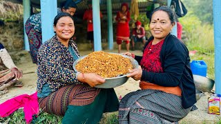 Life pahilo patak yati dherai chaumin khadai😁yasto din pni aaunesiruthapamagarvillagelifevlog [upl. by Letsirk385]