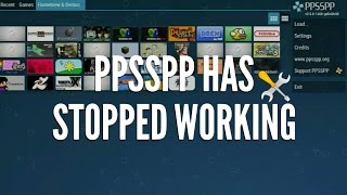 PPSSPP has stopped working  Fix Only Works for WWE games [upl. by Limoli58]