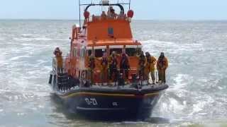 HM Coastguard and the RNLI at Seaford beach [upl. by Nealah105]