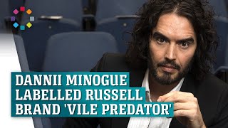 Dannii Minogue labelled Russell Brand ‘vile predator’ [upl. by Perseus]