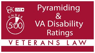 VA Pyramiding How to Avoid Stacking VA Disability Ratings [upl. by Sile]